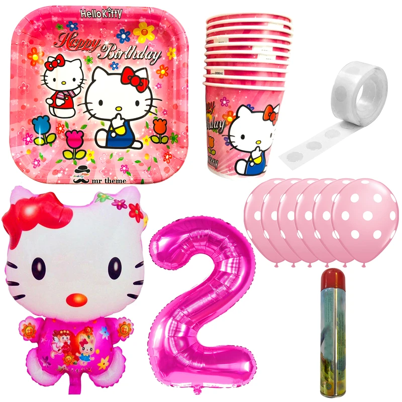 مجموعه 30 عددی تم تولد مسترتم طرح کیتی کد 2