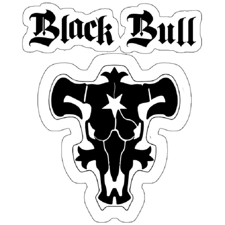 استیکر لپ تاپ مدل BLACK BULL SQUAD, Black Clover بسته 2 عددی