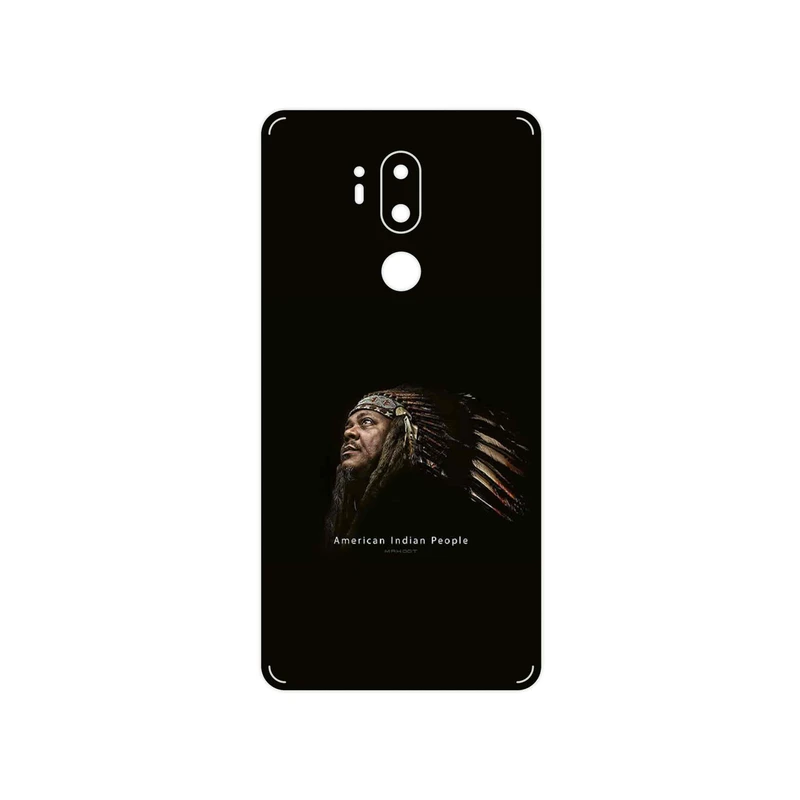 برچسب پوششی ماهوت مدل Portrait of an Indian Man مناسب برای گوشی موبایل ال جی G7 PLUS THINQ
