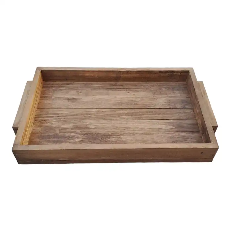 سینی چوبی مدل Af4 مجموعه 2 عددی