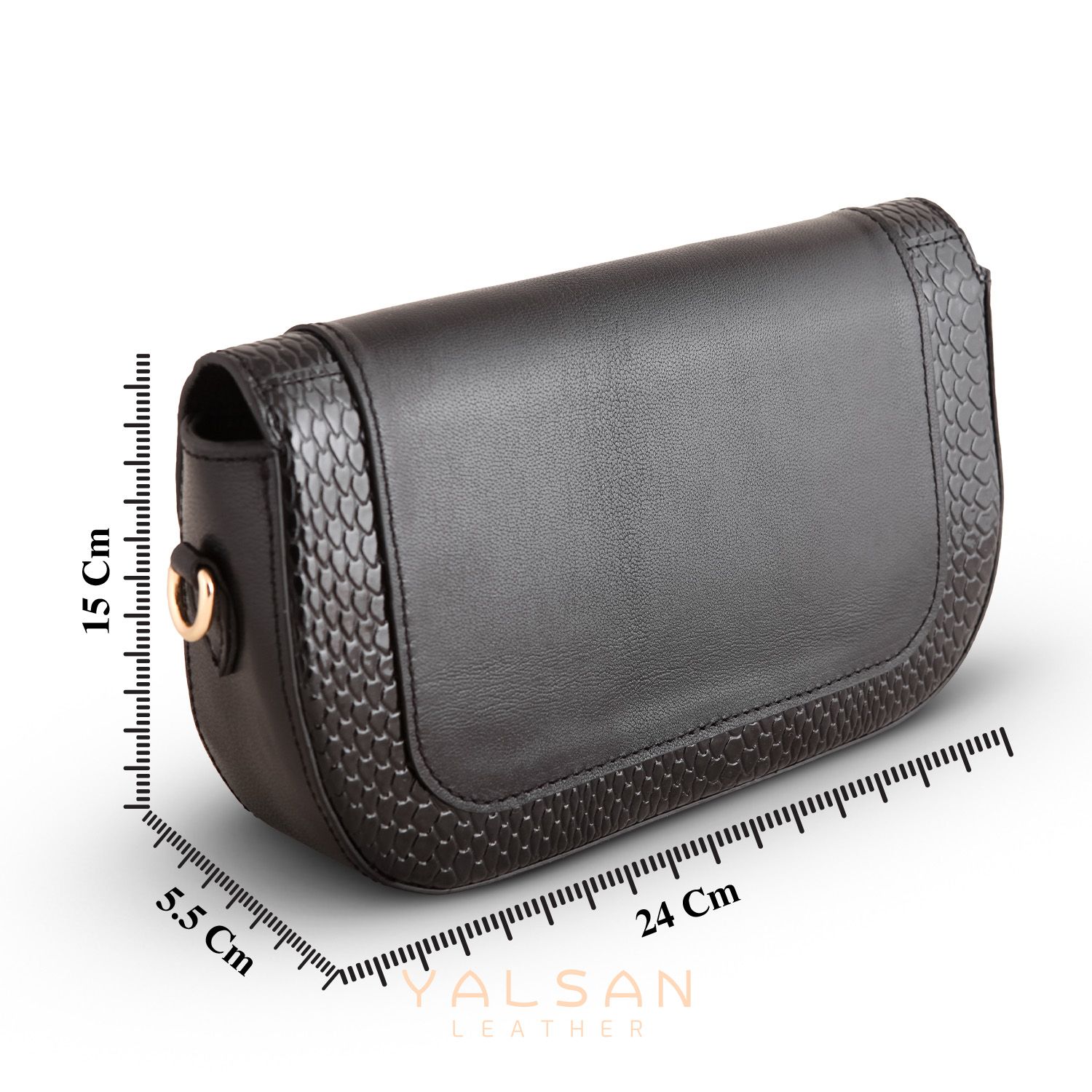 کیف رودوشی زنانه چرم یلسان مدل هیوار کد MRV-01-117 - - 9