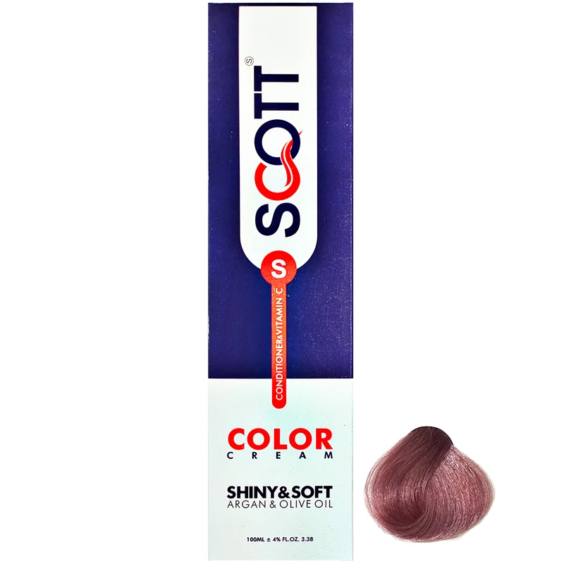 رنگ مو اسکاتس سری MIXED شماره WO12 حجم 100 میلی لیتر رنگ ارکیده وحشی