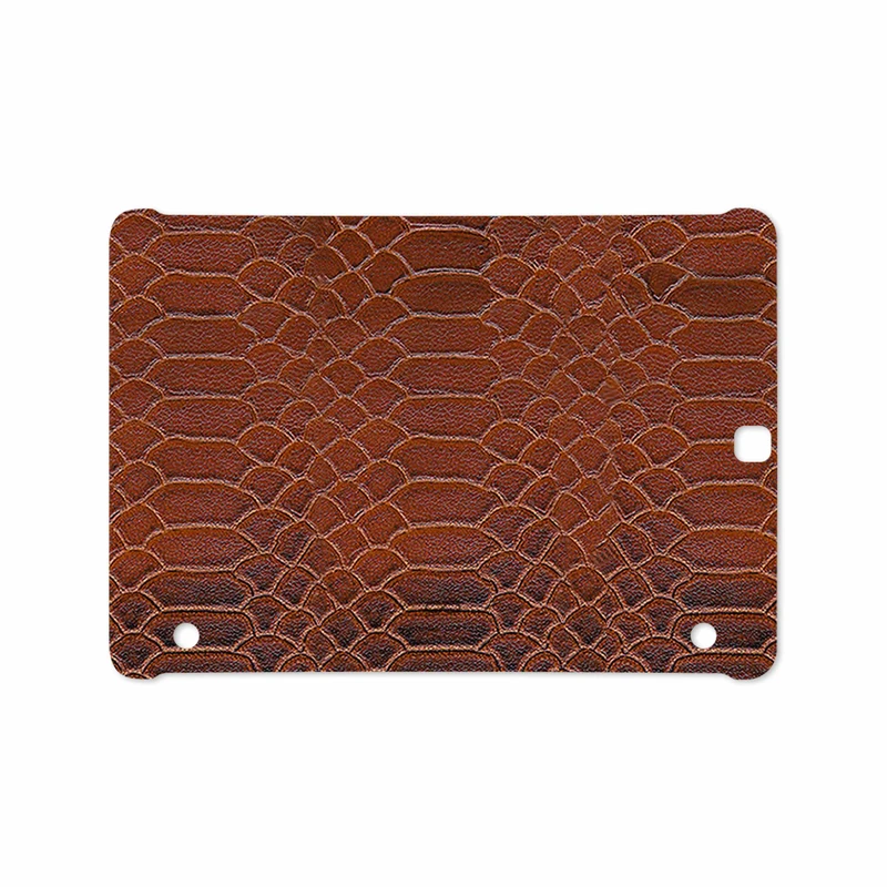 برچسب پوششی ماهوت مدل Brown-Snake-Leather مناسب برای تبلت سامسونگ Galaxy Tab S2 9.7 2015 T810