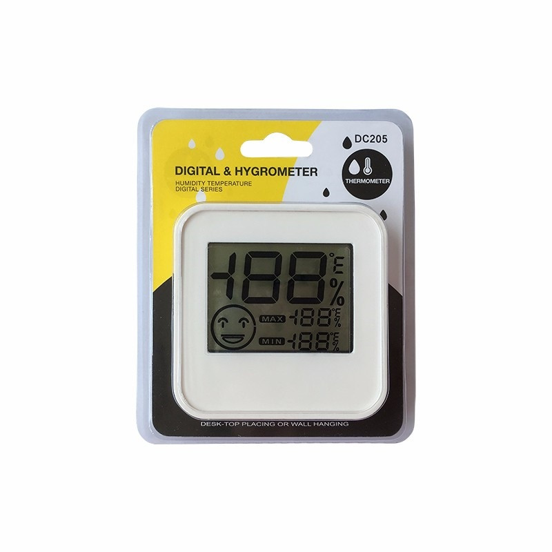 دماسنج و رطوبت سنج دیجیتالی مدل DC-205