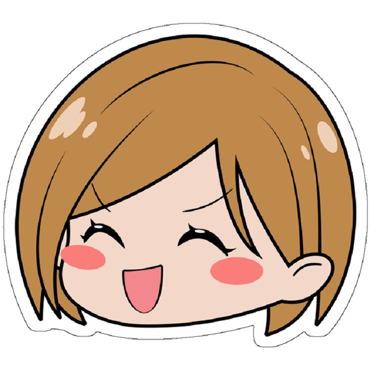 استیکر مدل Jujutsu Kaisen Nobara Chibi Head