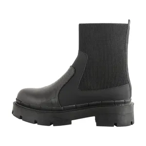 نیم بوت زنانه چرم رادیس مدل ژربرا کد M.PRM-663-msk
