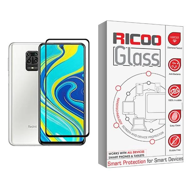 محافظ صفحه نمایش ریکو مدل Ricoo Glass MIX001 مناسب برای گوشی موبایل شیائومی Redmi Note 9S