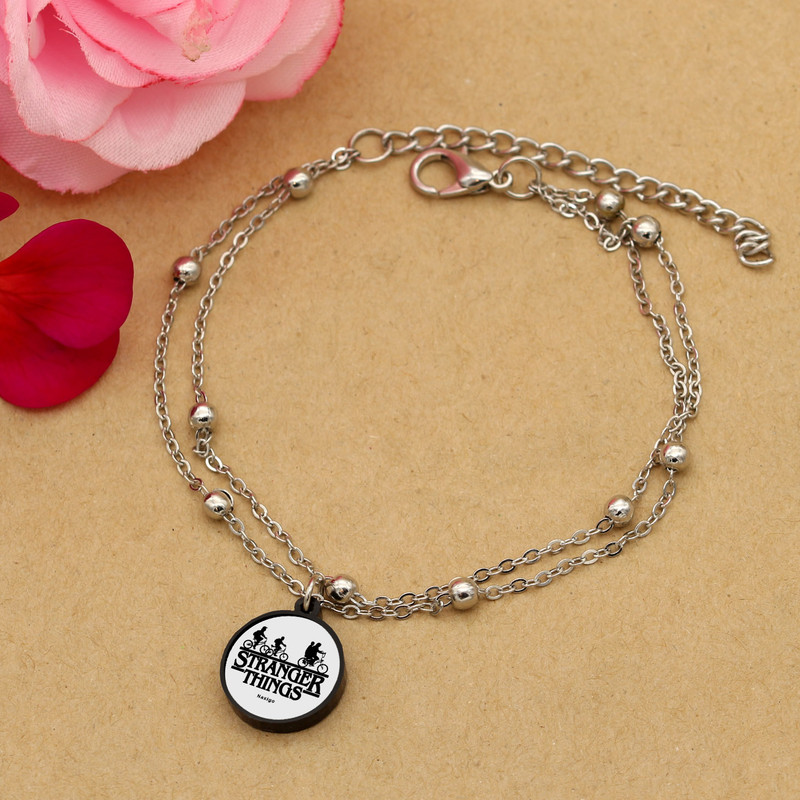 پابند زنانه ناکسیگو مدل شب تاب طرح Stranger Things کد LB7424