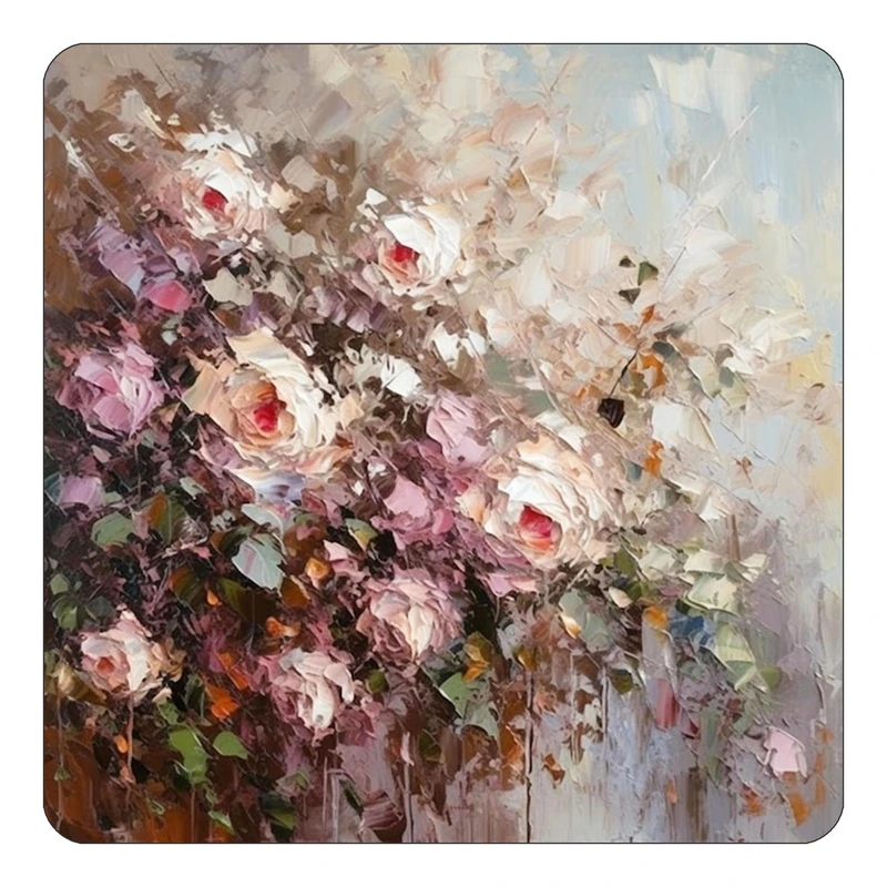 مگنت کاکتی طرح نقاشی رنگ روغن مدل mp72643