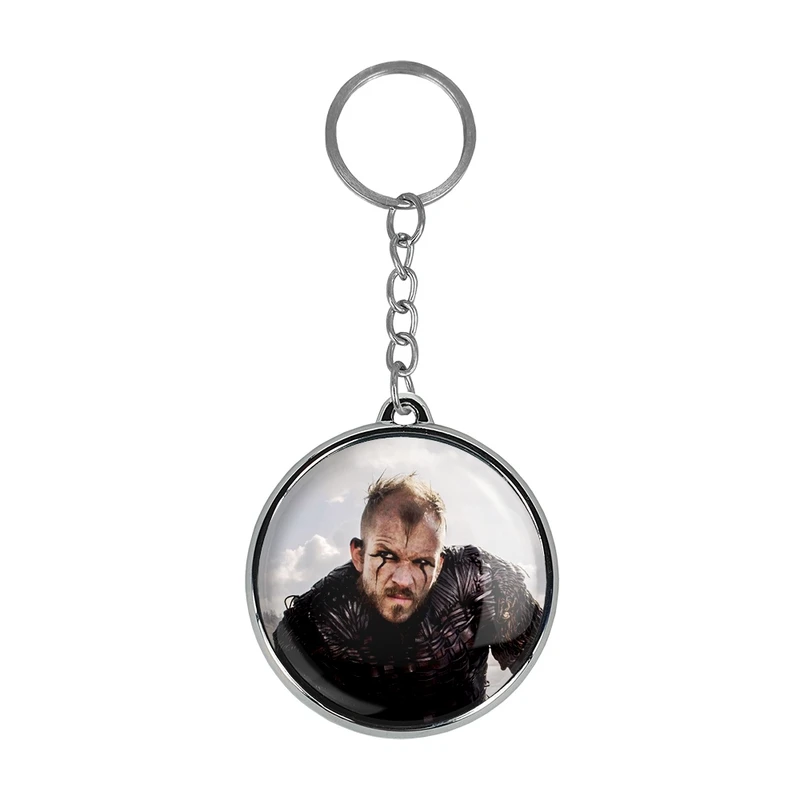 جاکلیدی خندالو طرح فلوکی سریال وایکینگ ها Vikings مدل دوطرفه کد 2911129112