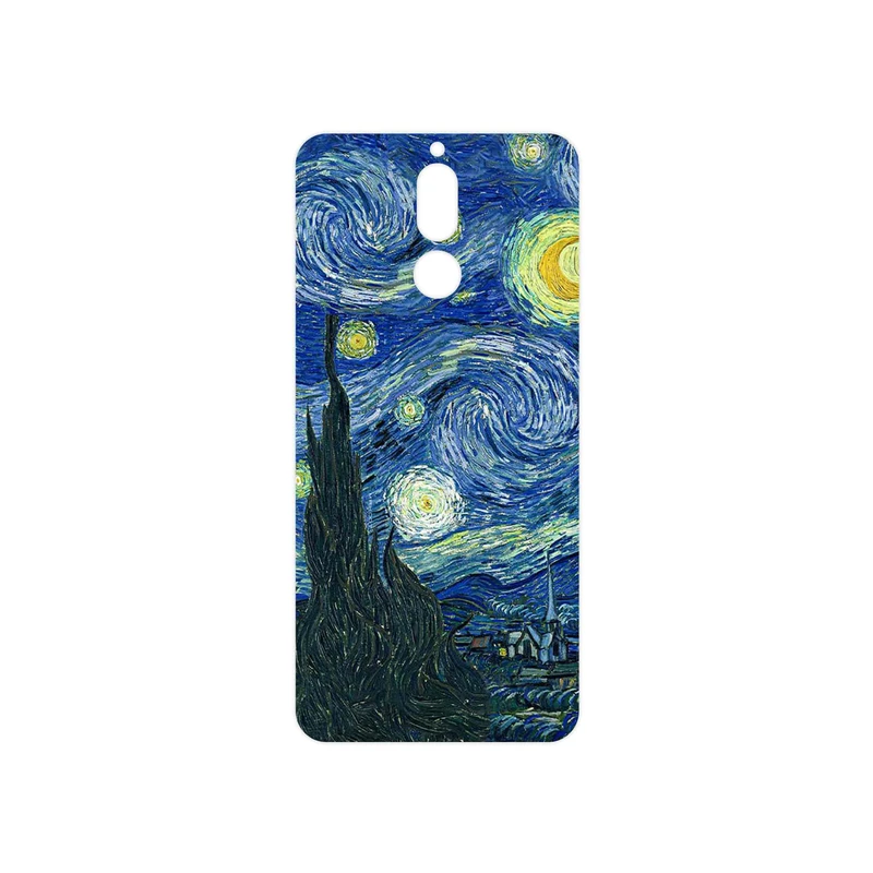 برچسب پوششی ماهوت مدل The Starry Night of van Gogh مناسب برای گوشی موبایل هوآوی Mate 10 Lite