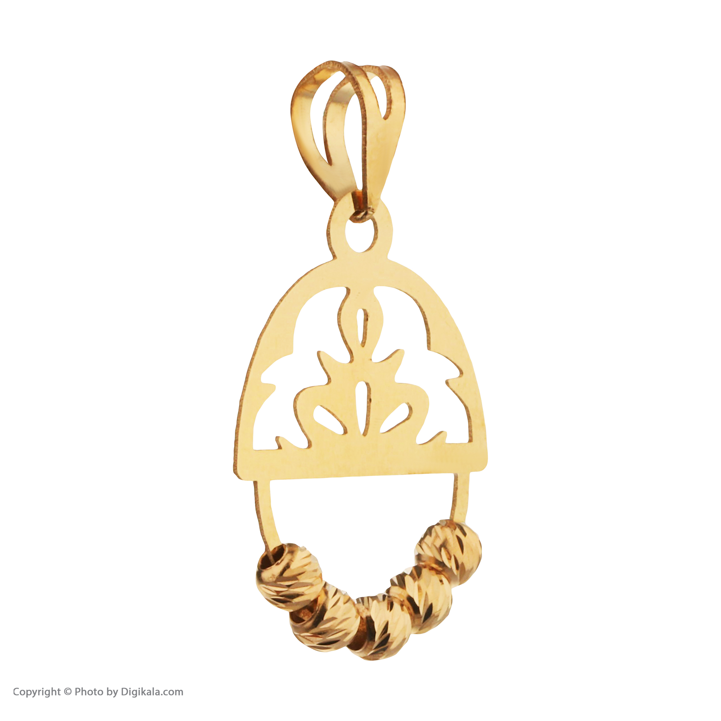آویز گردنبند طلا 18 عیار زنانه مایا ماهک مدل MM1592