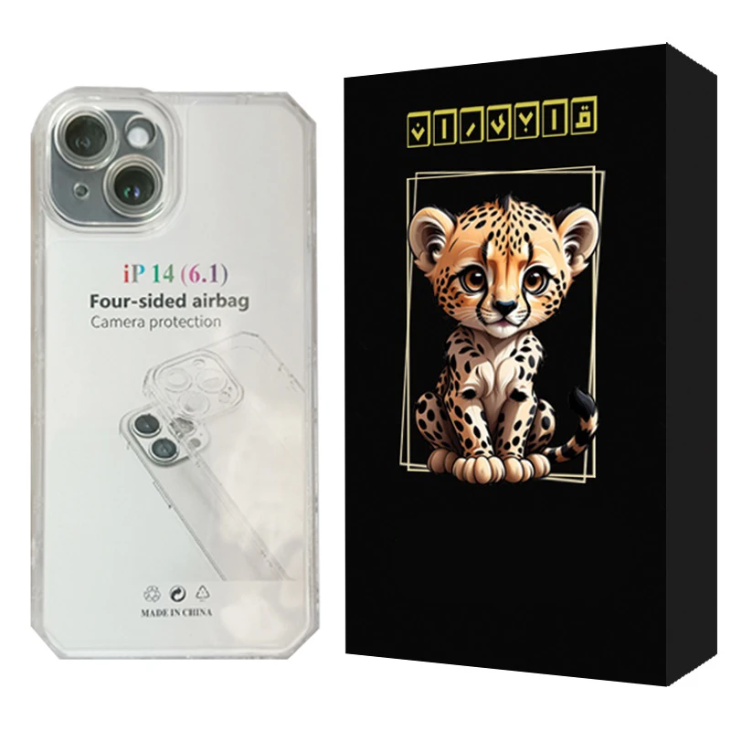 کاور قاب ایران مدل شفاف مناسب برای گوشی موبایل اپل iPhone 14