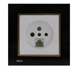 پریز تلفن ثابت الکتریک مدل پارمیس کد ST-G