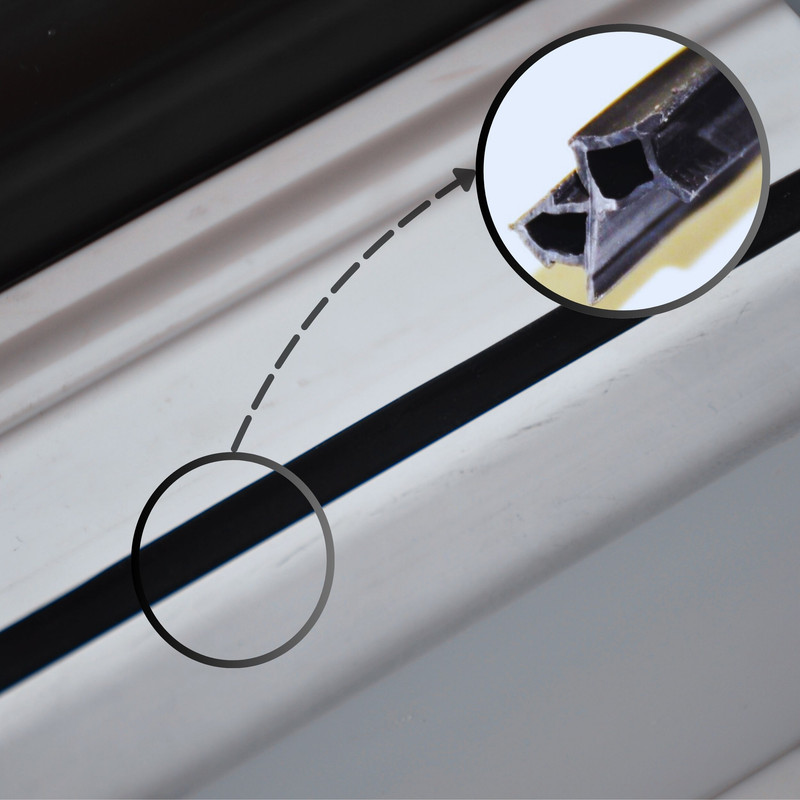 نوار درزگیر مدل uPVC-TPE طول 6 متری