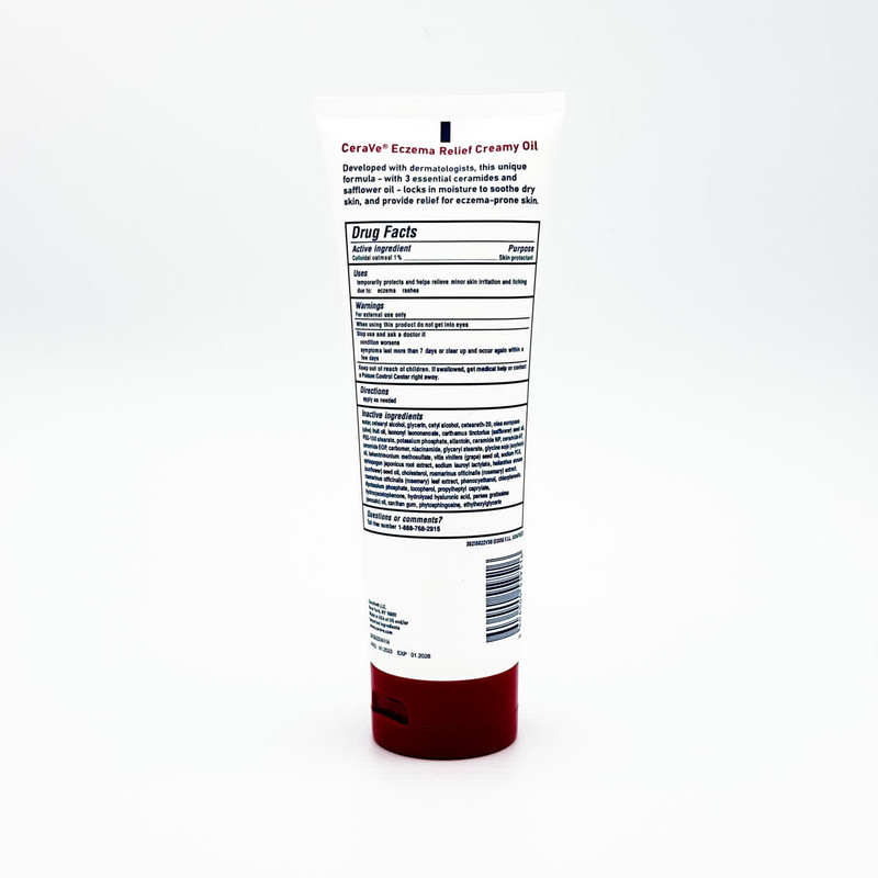کرم  ترمیم کننده صورت سراوی مدل Eczema relief  حجم 236 میلی لیتر