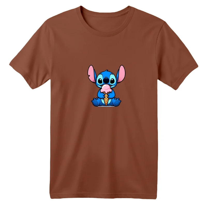 تی شرت آستین کوتاه بچگانه مدل استیچ کد 02