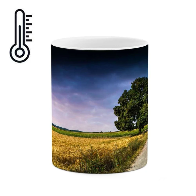 ماگ حرارتی کاکتی مدل منظره کد mgh13126