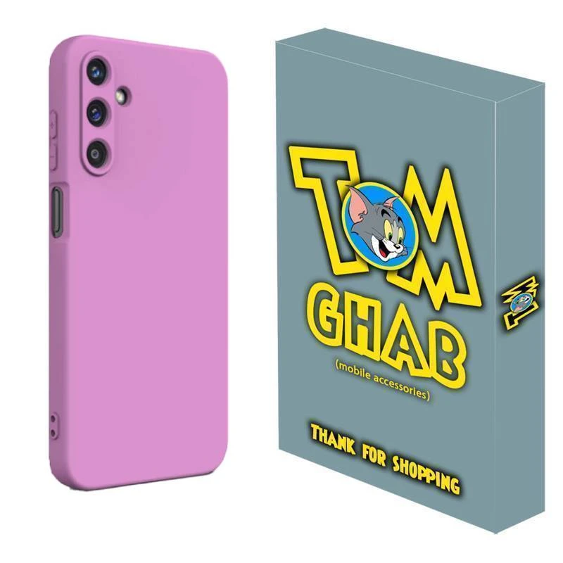 کاور قاب تام مدل سیلیکونی پاک کنی مناسب برای گوشی موبایل سامسونگ Galaxy A55 