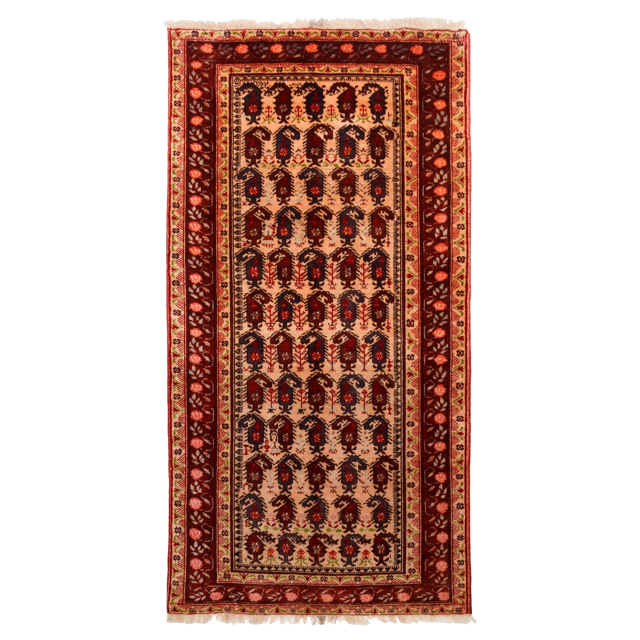فرش قدیمی  دستباف دو متری سی پرشیا کد 188064