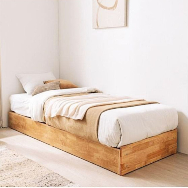 تخت خواب یکنفره H70 سایز 90×200 سانتیمتر