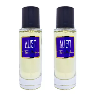 عطر جیبی زنانه  نیو پرستیژ کالر مدل Thierry Mugler Alien حجم 35 میلی‌لیتر بسته 2 عددی