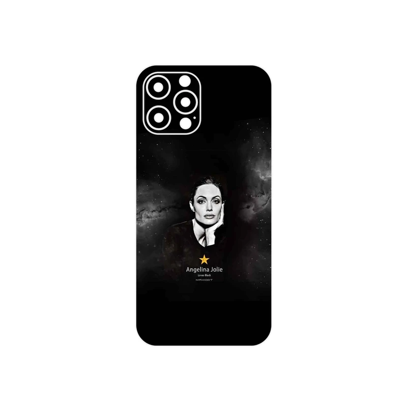 برچسب پوششی ماهوت مدل Angelina Jolie مناسب برای گوشی موبایل اپل iPhone 12 Pro Max