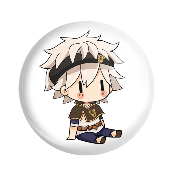 مگنت خندالو طرح آستا انیمه بلک کلاور Black Clover کد 10260