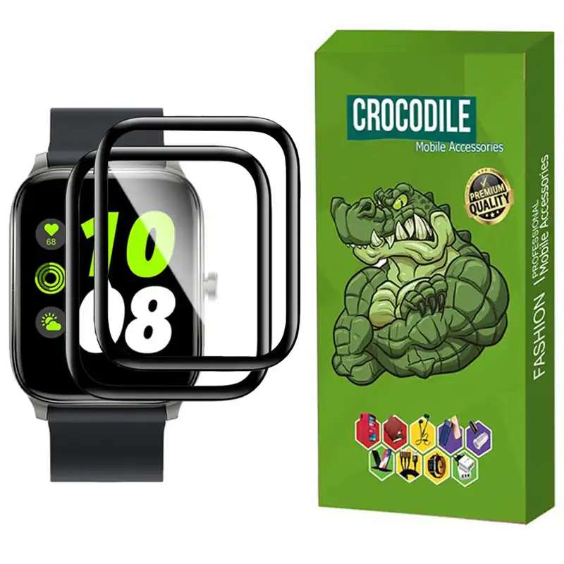 محافظ صفحه نمایش کروکودیل مدل C-PWM مناسب برای ساعت هوشمند هایلو GST Lite LS13 بسته 2 عددی