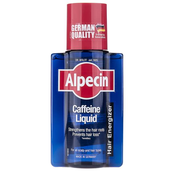 محلول تقویت کننده مو آلپسین مدل Caffeine حجم 75میلی لیتر 