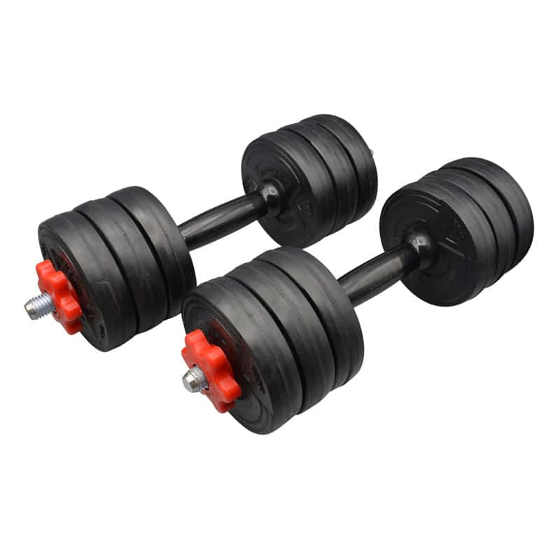 دمبل متغیر مدل GS-113824 وزن تا 3 کیلوگرم مجموعه دو عددی