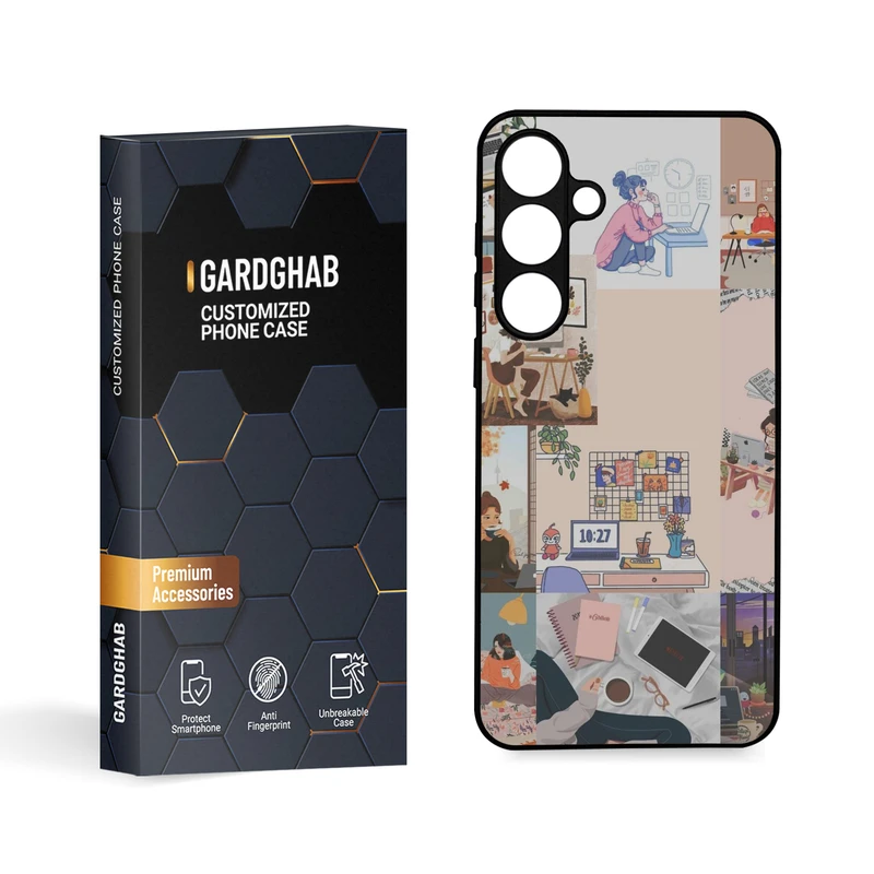 کاور گارد قاب مدل دخترانه مناسب برای گوشی موبایل سامسونگ Galaxy S24 Plus