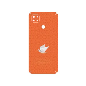 MAHOOT Minimalist origami bird Cover Sticker for Xiaomi Redmi 9 Activ