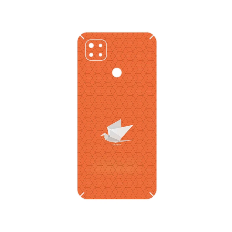 برچسب پوششی ماهوت مدل Minimalist origami bird مناسب برای گوشی موبایل شیائومی Redmi 9 Activ