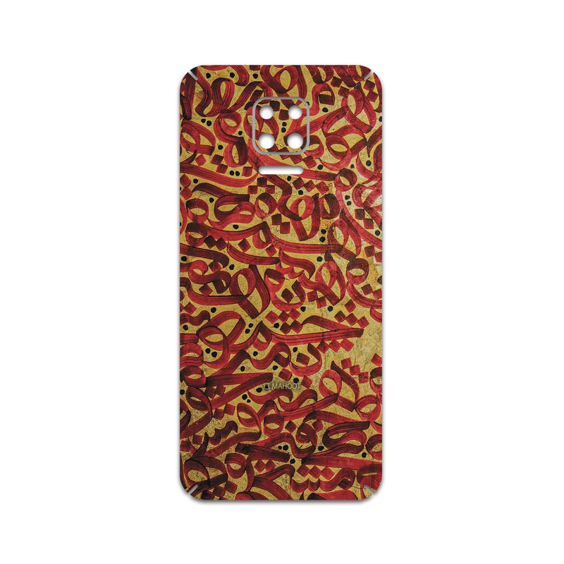 برچسب پوششی ماهوت مدل Nastaliq-6 مناسب برای گوشی موبایل شیائومی Redmi Note 9S