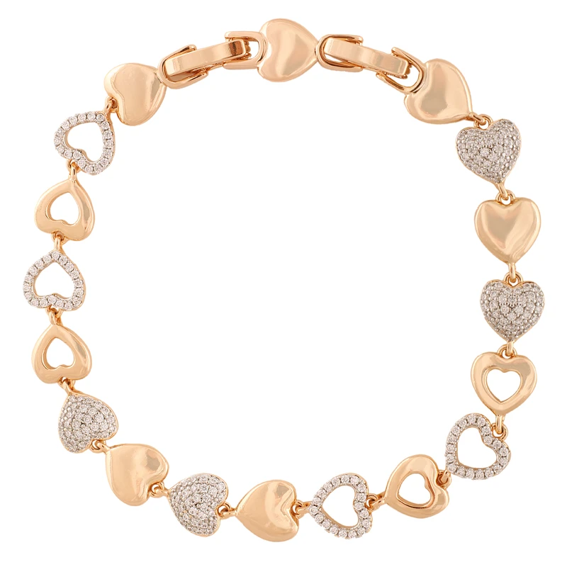 دستبند زنانه ژوپینگ مدل قلب کد B3484