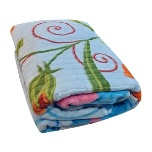 پتو نرمینه بافت مدل نسیم کد 09 یکنفره سایز 155x210 سانتی متر