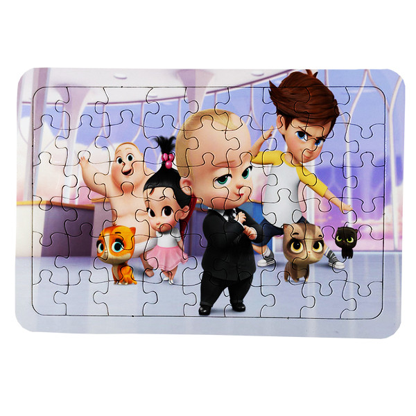 پازل 54 تکه طرح انیمیشن بچه رییس کد LY6