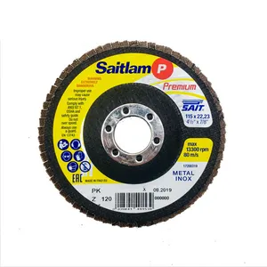 سنباده فلاپ دیسک ثایت مدل SAITLAM-PK-P120 premium