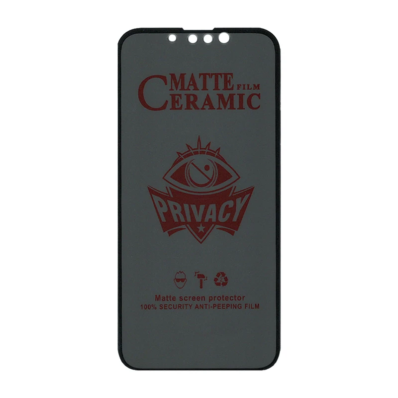 محافظ صفحه نمایش سرامیکی حریم شخصی شهر گلس مدل PRIVCERAMIC مناسب برای گوشی موبایل اپل iPhone 13 Pro / iPhone 13 / iPhone 14