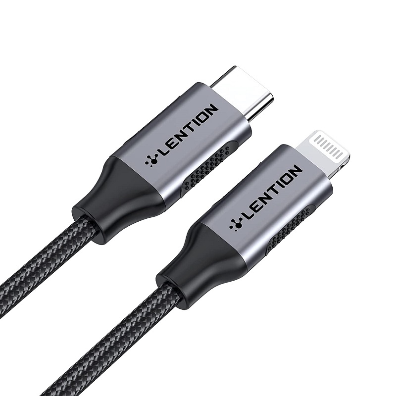 کابل تبدیل USB-C به لایتنینگ لنشن  مدل CLN-2M طول 1 متر