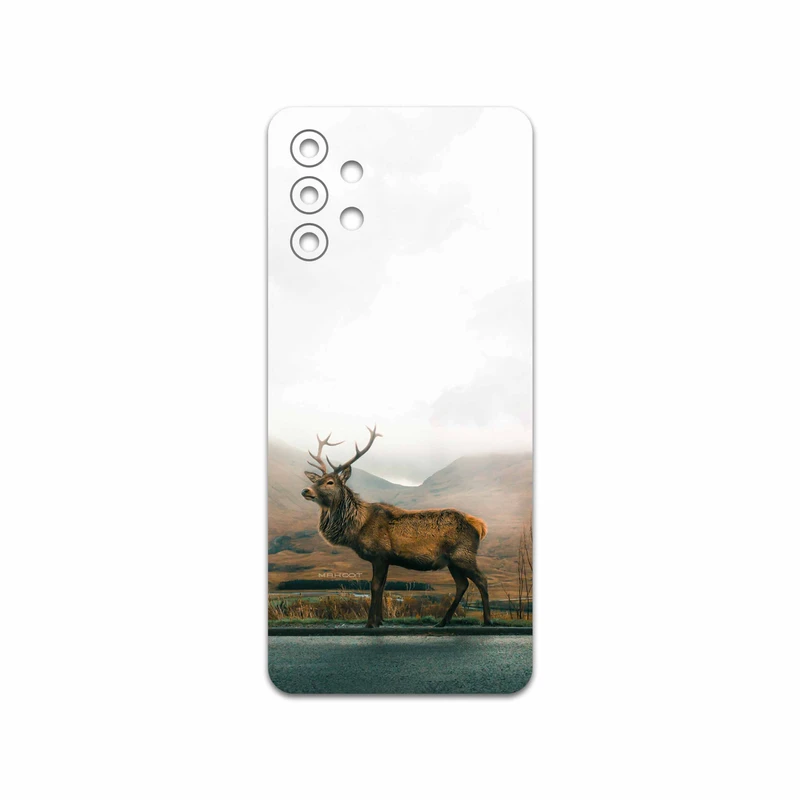 برچسب پوششی ماهوت مدل Horned Deer مناسب برای گوشی موبایل سامسونگ Galaxy A32 5G