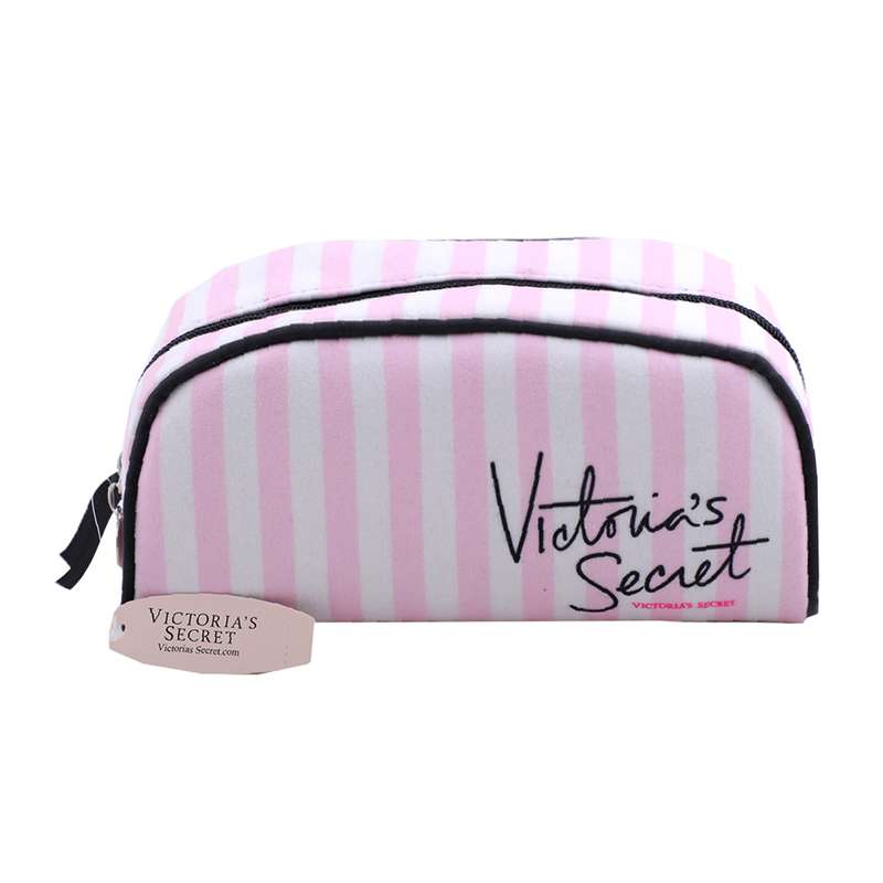 کیف لوازم آرایش زنانه ویکتوریا سکرت مدل گریم Pnk stripes