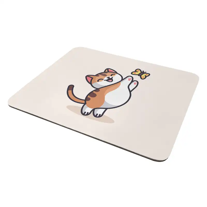 ماوس پد طرح گربه فانتزی مدل W363