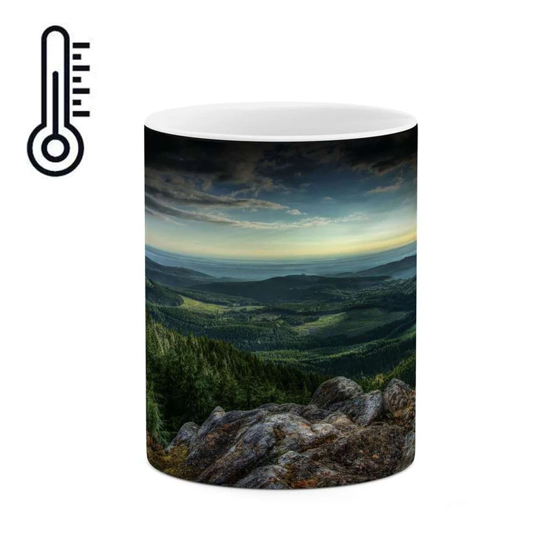 ماگ حرارتی کاکتی مدل منظره کد mgh13120