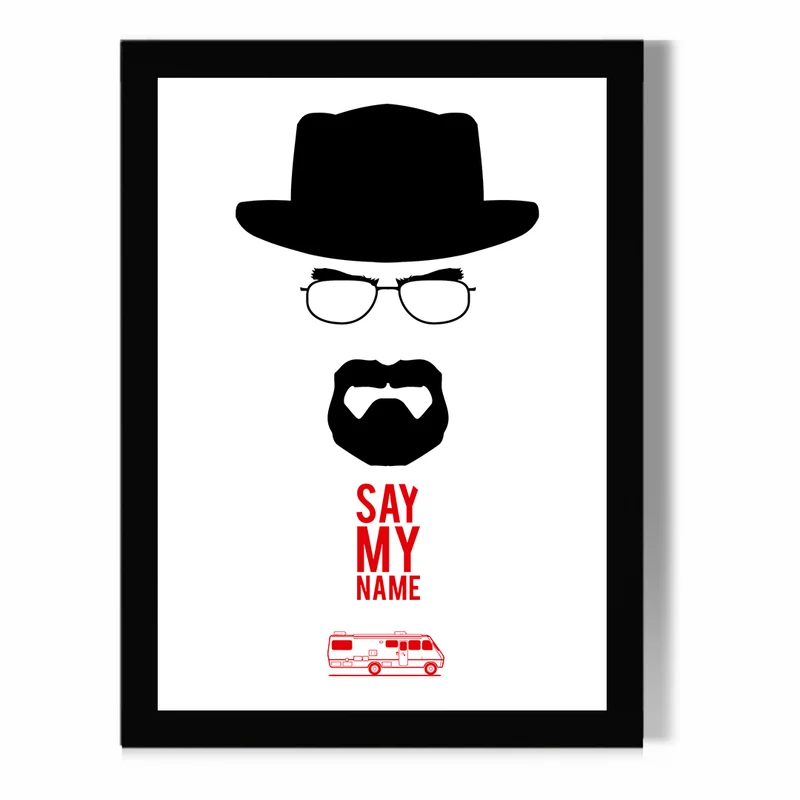 تابلو مدل دیواری طرح سریال برکینگ بد | Breaking Bad کد FD105