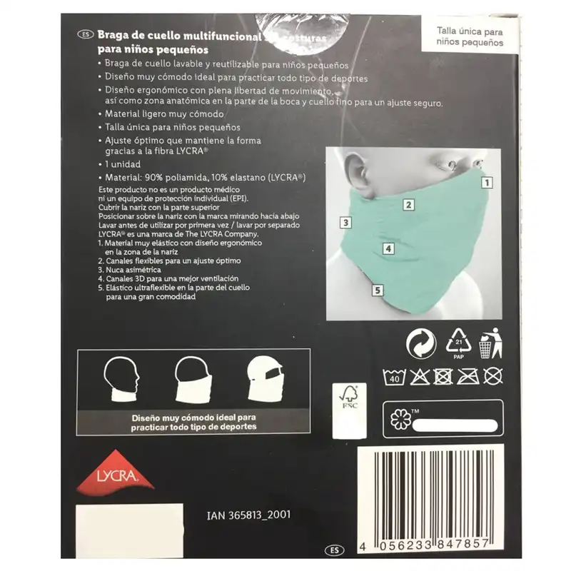 دستمال سر و گردن کریویت مدل چند منظوره کد AK-01-067