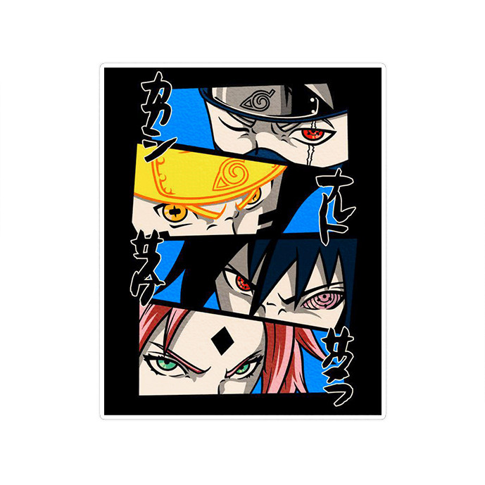 استیکر لپ تاپ ماسا دیزاین طرح ANIME مدل SH006
