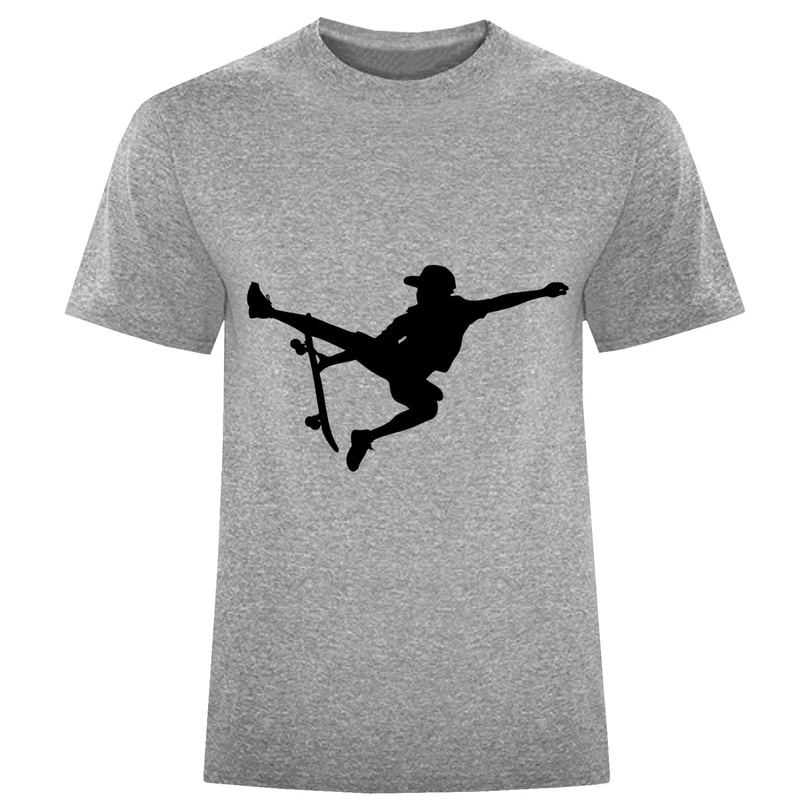 تی شرت آستین کوتاه مردانه مدل اسکیت کار D305