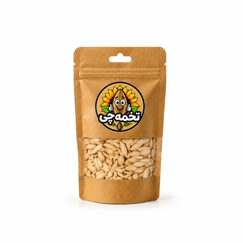 تخمه کدو ریز نمکی تخمه چی - 500 گرم